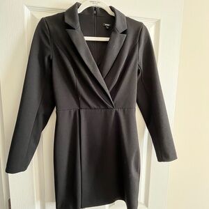 Express Black Blazer Dress